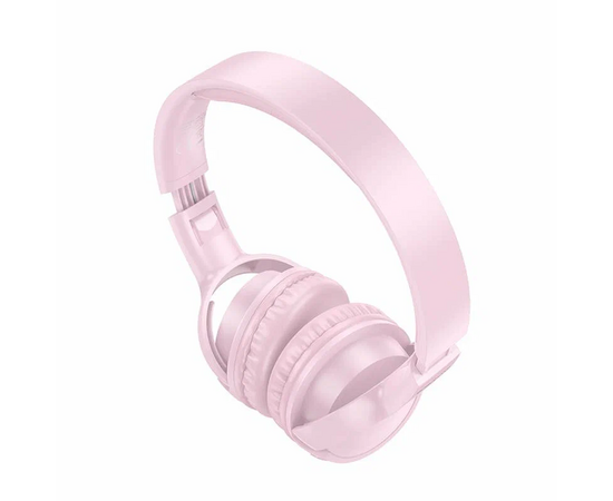  Наушники bluetooth полноразмерные BOROFONE BO32 Show BT headphones (розовый) 