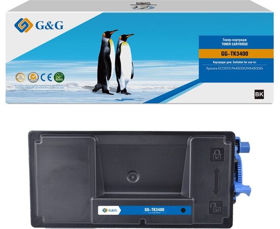  Картридж лазерный G&G GG-TK3400 черный 12500стр для Kyocera Ecosys PA4500X/MA4500ifx 