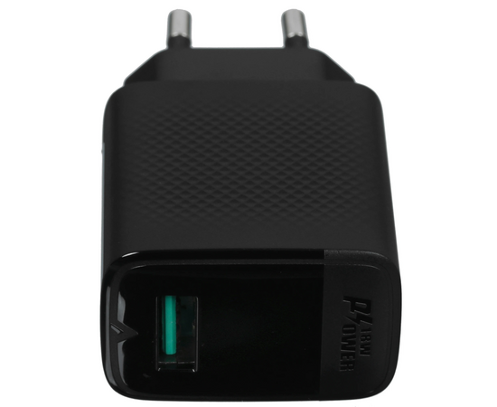  СЗУ ACEFAST A90 QC18W GaN single USB-A charger with charging cable USB-C-USB-A EU Black 